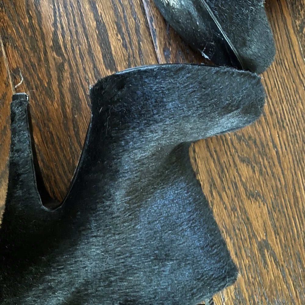 Givenchy Calf Hair Ankle Boots Booties Size 37 - Picture 12 of 12